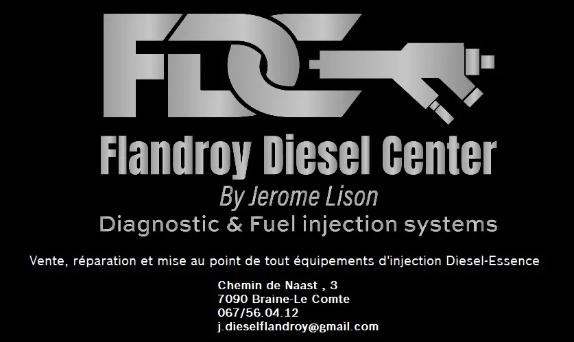 Flandroy Diesel Center by J. Lison, garage automobile — Chem. de Naast 3, 7090 Braine-le-Comte