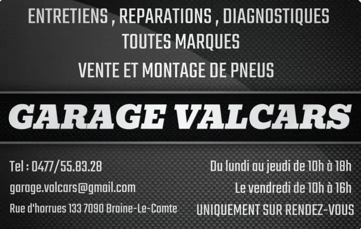 Photo principale de Garage Valcars Braine-le-Comte — concessionnaire automobile à Braine-le-Comte